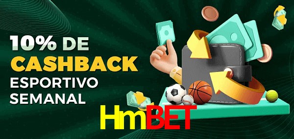 10% de bônus de cashback na Hmbet