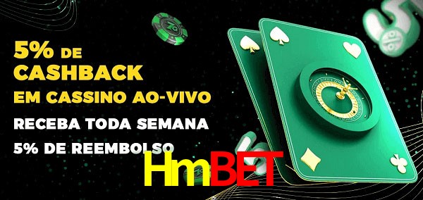 Promoções do cassino ao Vivo Hmbet